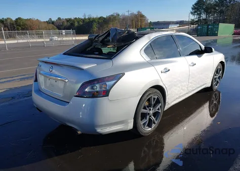 2014 Nissan Maxima 3.5 Sv from USA, damaged, VIN 1N4AA5AP5EC443282